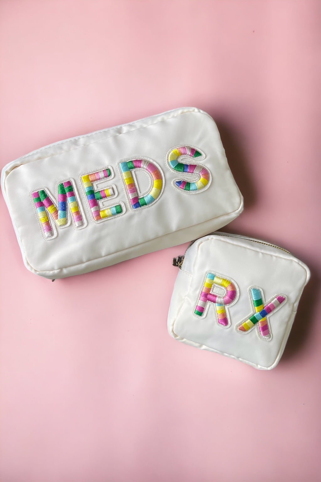 Medicine Pouch, RX Pouch, Nylon Pouch, Pill Pouch